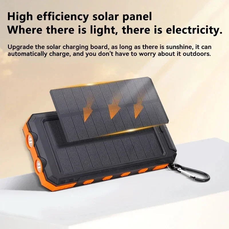 Xiaomi Solar 200000mAh Power Bank Portable Large Capacity Charger Compatible 120W Super Fast Charging For iPhone Samsun Huawei
