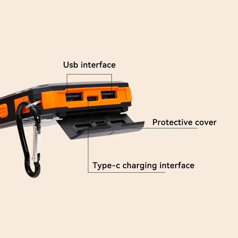 Xiaomi Solar 200000mAh Power Bank Portable Large Capacity Charger Compatible 120W Super Fast Charging For iPhone Samsun Huawei