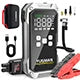 YUSMAN Car Jump Starter 150PSI Pump Air Compressor 21800mAh Power Bank 5000A Starting Device 12V Digital Tire Inflator