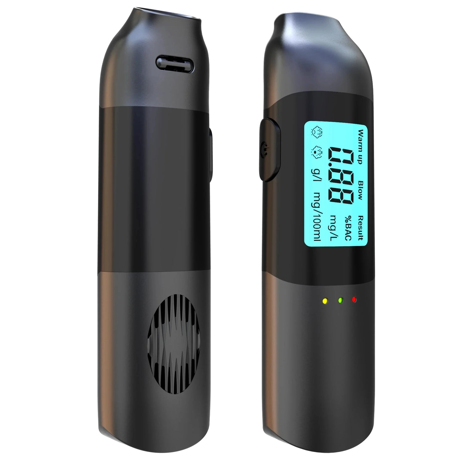 Portable Non-Contact Alcohol Tester with LED Digital Display Alcoholmeter Alcohol Tester Accuracy Breathalyzer Diagnostic Tool